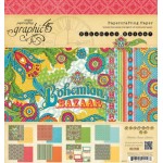 Bohemian Bazaar 8x8 Paper Pad